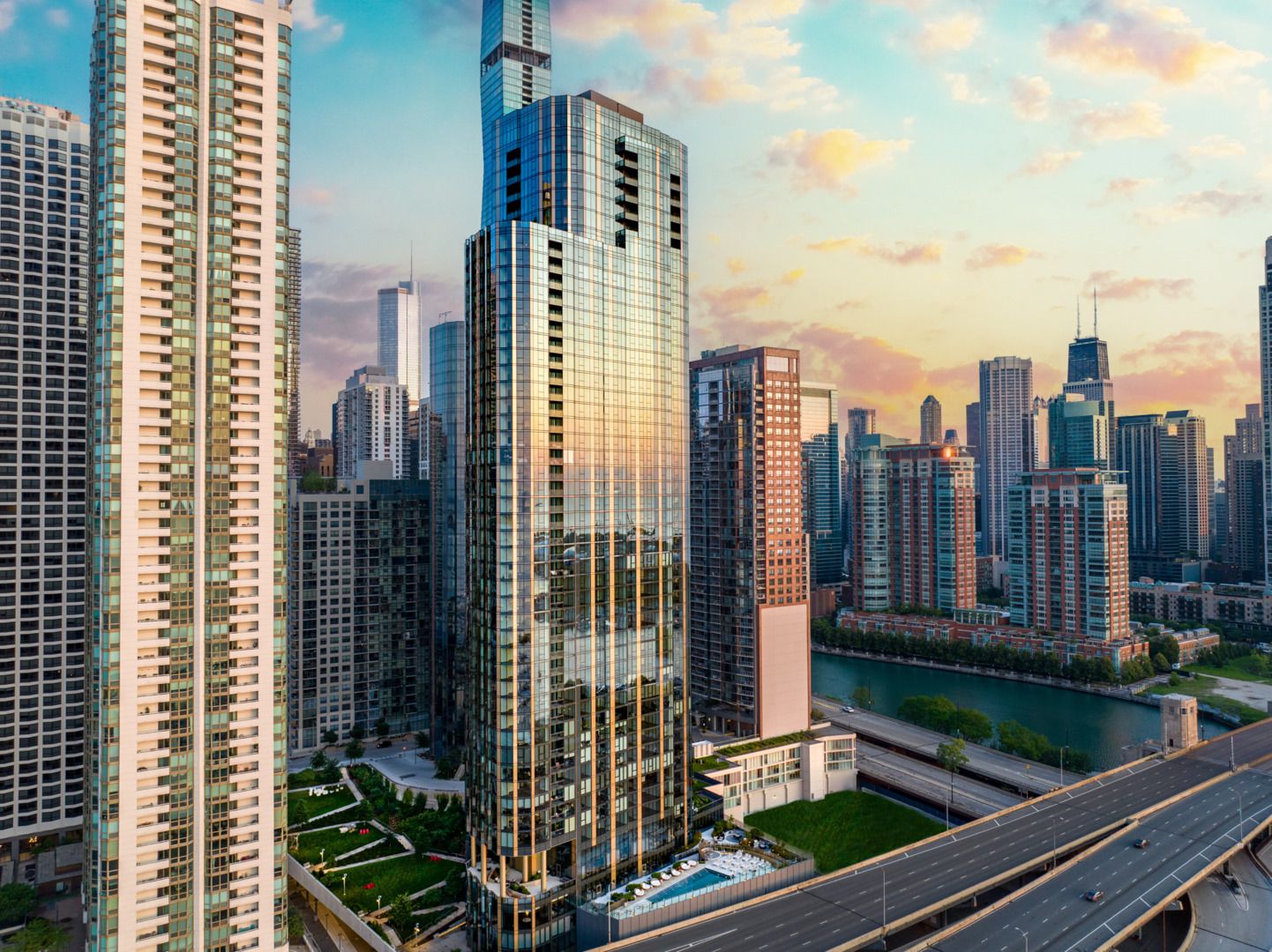 Lakeshore East High-Rise Residence, Lakeshore East, Chicago